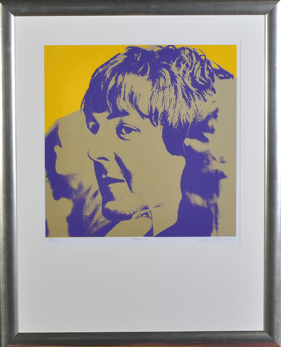 Paul McCartney Beatles screenprint art by Robert Whitaker